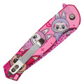 8" Pink Labubu Pocket Knife