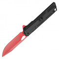 7.75" Red & Black Pocket Knife