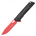 7.75" Red & Black Pocket Knife
