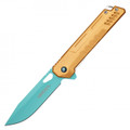 7.75" Blue & Gold Pocket Knife