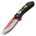 7.75" Black Voodoo Pocket Knife