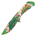 7.75" Shenron Dragon Pocket Knife