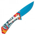 7.75" Blue Eyes Toon Dragon Pocket Knife