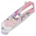 7.75" Axolotl Boba Pocket Knife