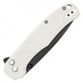 8" White D2 Pocket Knife