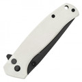 7.75" White D2 Pocket Knife