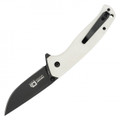 7.75" White D2 Pocket Knife