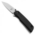 7.75" Black D2 Pocket Knife