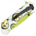 7.75" Happy Avocado Pocket Knife