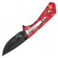7.75" Blazing Pepper Pocket Knife