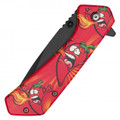 7.75" Blazing Pepper Pocket Knife