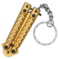 3.75" Gold Butterfly Knife