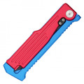 7.5" Red & Blue Gravity Knife