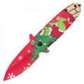7.25" Grinch Christmas Pocket Knife
