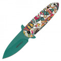 7.25" Aztec God Pocket Knife