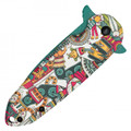 7.25" Aztec God Pocket Knife