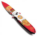 7.25" Burger Combo Pocket Knife