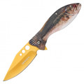 7.75" Largemouth Bass Pocket Knife