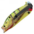 7.25" Peacock Bass Pocket Knife