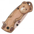 6.75" Brown Bear Pocket Knife