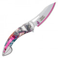 8" Rainbow Mermaid Pocket Knife