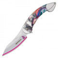 8" Rainbow Mermaid Pocket Knife