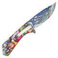 7.75" Dream Galaxy Pocket Knife