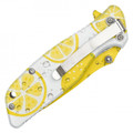 7" Lemon Twist Pocket Knife