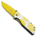 7" Lemon Twist Pocket Knife