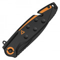 7" Black & Orange Pocket Knife