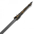 45.5" Black Dragon Steel Katana