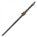45.5" Black Dragon Steel Katana