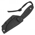 7.5" Black Grip Hunting Knife