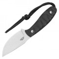 7.5" Black Grip Hunting Knife