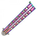 9" Rainbow TiNite Butterfly Comb