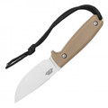 BUCKSHOT - 7.25" Fixed Blade Tactical D2 Steel Knife w/ Kydex Sheath
