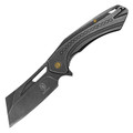 7.5” Buckshot Black Pocket Knife