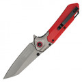 7.75" 2-Tone Red Pocket Knife