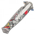 8.25" Mystic Samurai Pocket Knife
