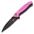 8.25" D2 Pink Textured Pocket Knife