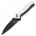8.25" D2 White Textured Pocket Knife