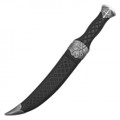 13.75" Black Knotwork Knife