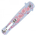 8.75" Blush Rose Pocket Knife