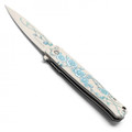 8.75" Winter Rose Pocket Knife