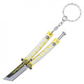 3.5" Zenitsu Micro Anime Knife Keychain