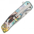 8" Grizzly Bear Pocket Knife