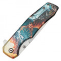 8" Wild Elk Pocket Knife