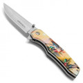 8" Flying Mallards Pocket Knife