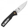7" Black D2 Bear Pocket Knife