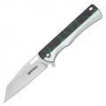 8" Green Lightning Pocket Knife